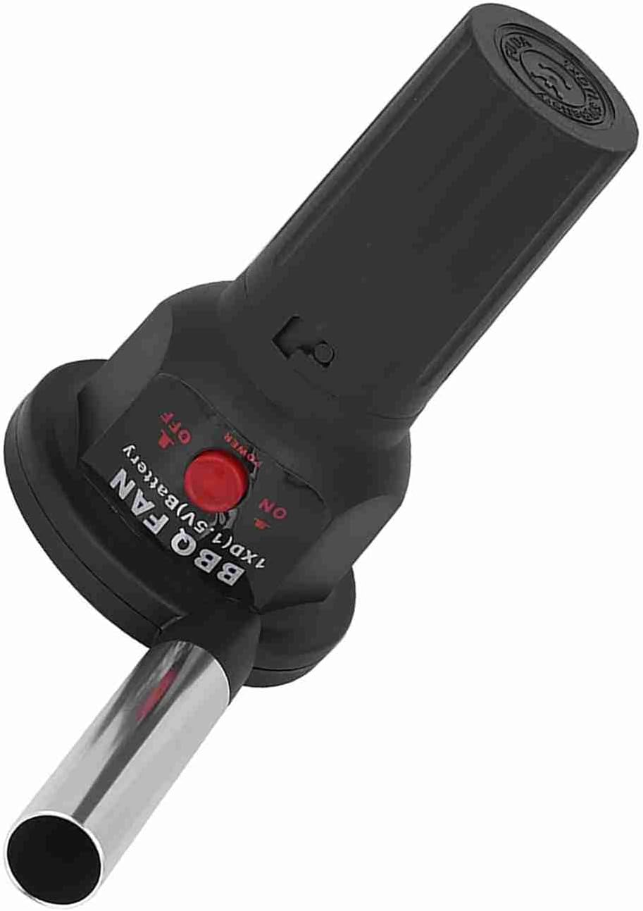 TOPINCN Ventilator für Barbecue elektrisch tragbar 5 V leicht mit Luftbläse für Grill Picknick Campi