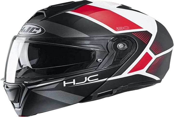 HJC Helmets Herren Nc Helmet, Schwarz/Weiss/Rot, XS XS Schwarz/Weiss/Rot, XS Schwarz/Weiss/Rot