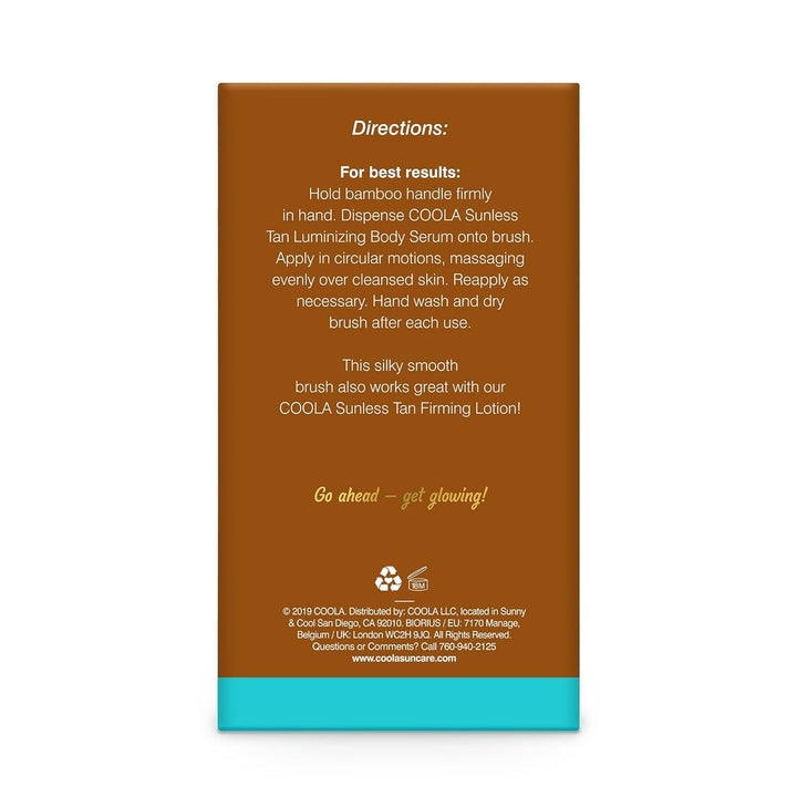 Coola Sunless Tan Kabuki Brush~1-Stck
