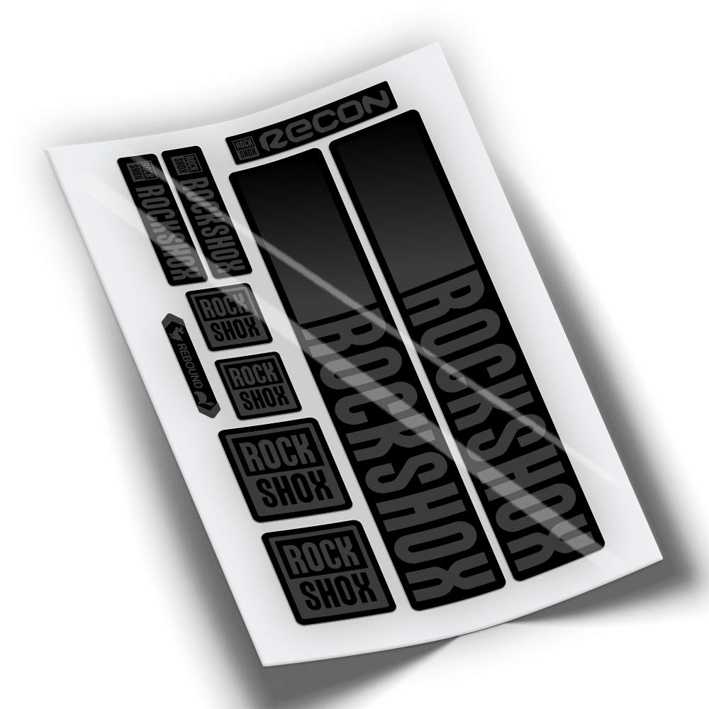 REF:VP442 Aufkleber kompatibel mit Rock-Shox RECON 2021-2025 MTB-Gabel, Sticker, Aufkleber, Vinyl fü
