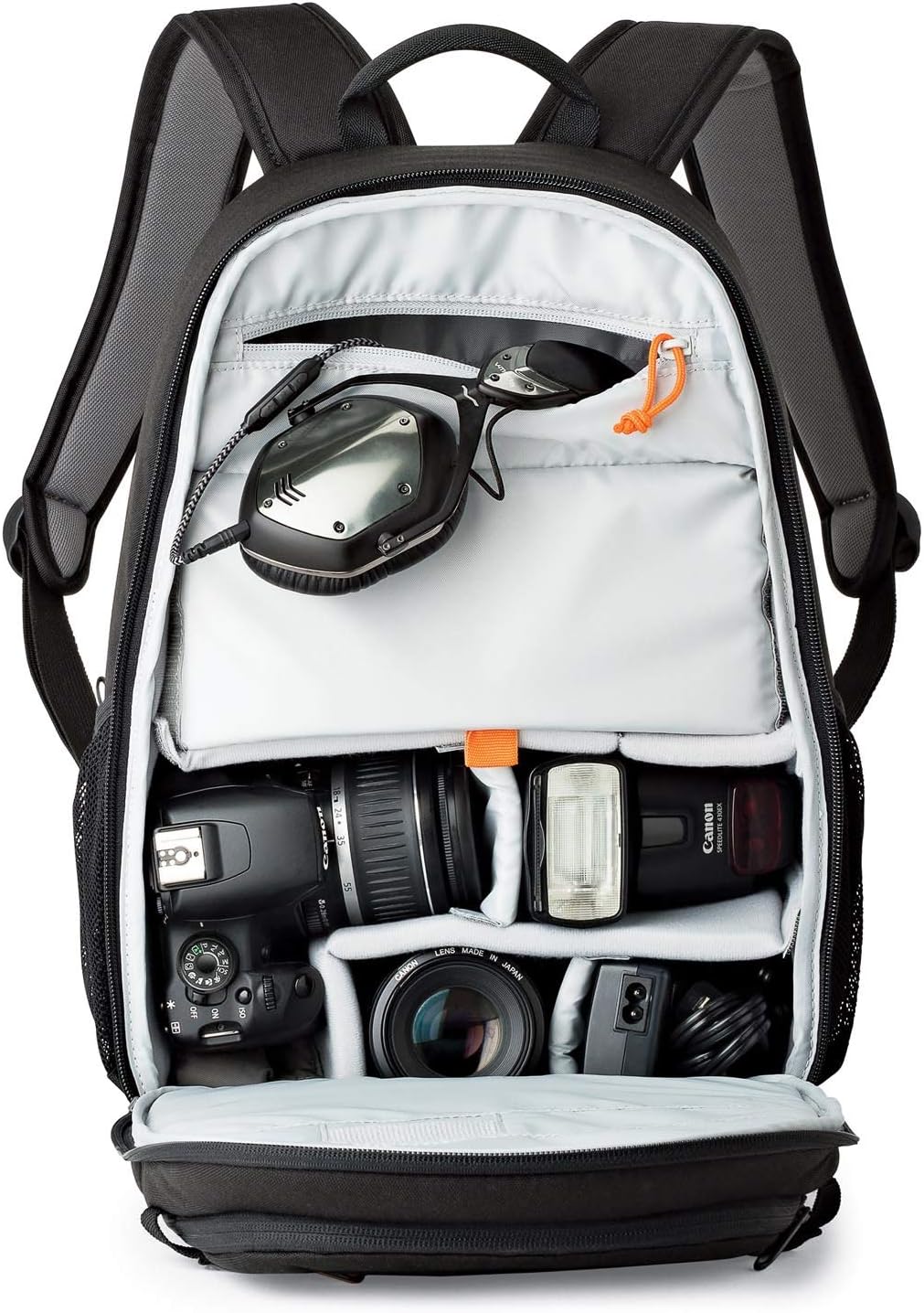 Lowepro Tahoe 150 Rucksack für Kamera mit anpassbarem Innenraum, passend für DSLR mit Objektiv, zusä