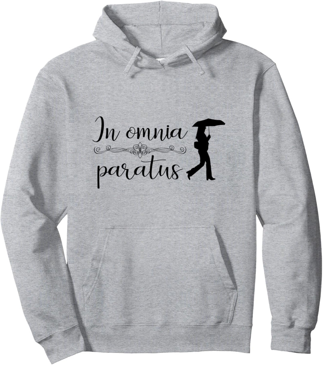 In omnia paratus Pullover Hoodie