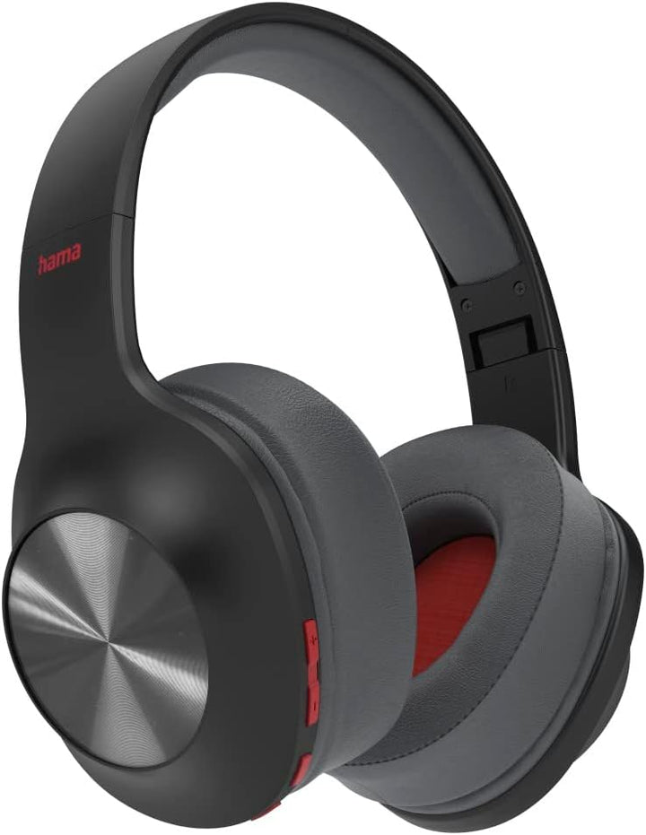 Hama Bluetooth Kopfhörer, Over-Ear Headset (Kabelloses Headset mit 38h Akku, faltbare Earphones mit