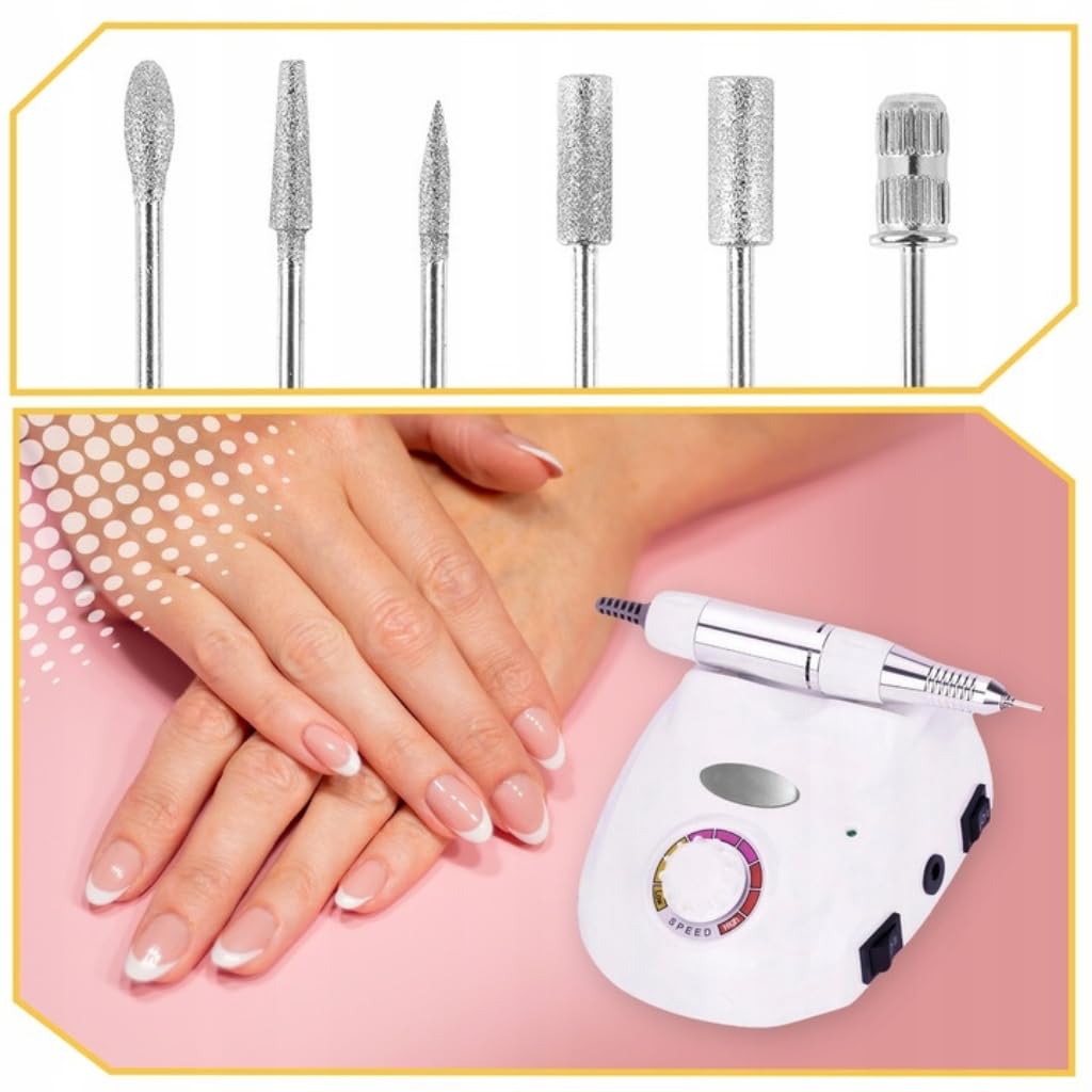 MANICURE PEDICURE PROFI FREESSEONAL SET 65W Weiss, Weiss
