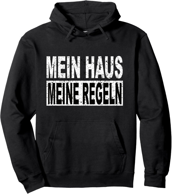 Bauherren Geschenk Mein Haus Meine Regeln Bauherr Pullover Hoodie
