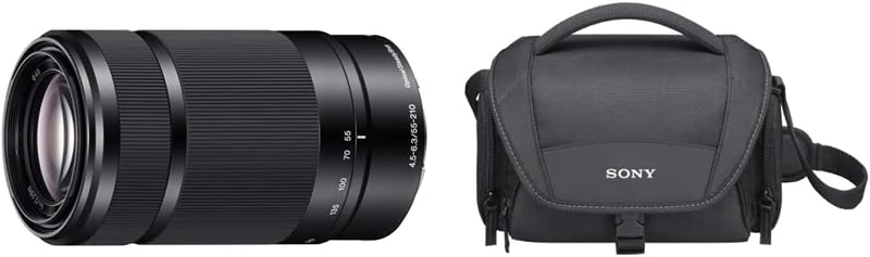 Sony SEL-55210 Tele-Zoom-Objektiv (55-210 mm, F4.5–6.3, OSS, APS-C, geeignet für A6000, A5100, A5000