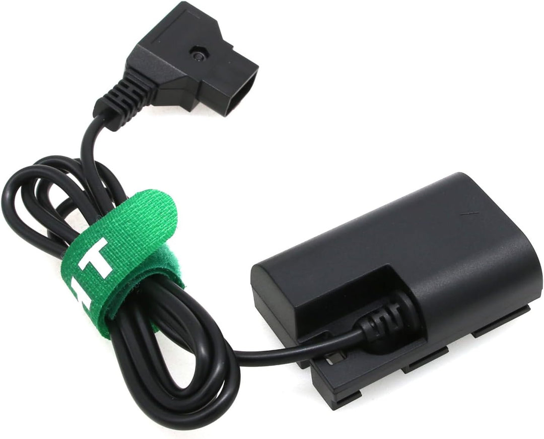 D-Tap LP-E6 Netzteil Dummy-Batterie DC-Koppler für Zacuto EVF und Canon Canon 5D II/III/IV 5DSR 6D 6