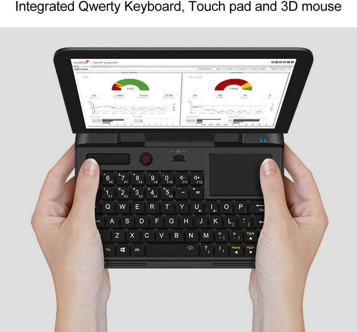 GPD Micro PC, Portable Mini Computer Handheld Industry Laptop 6“ Windows 10 Pro 8GB RAM/256GB NGFF S