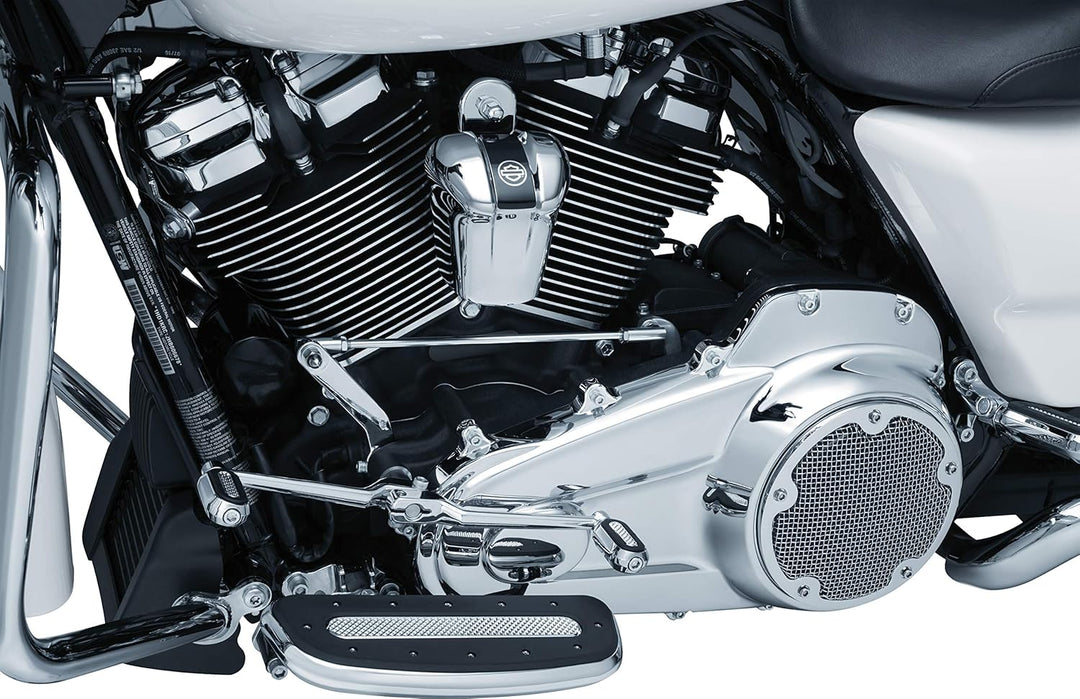 Kuryakyn 6411 Motorrad Accent Zubehör: Präzisions-Zylinder-Basisabdeckung für Harley-Davidson Motorr