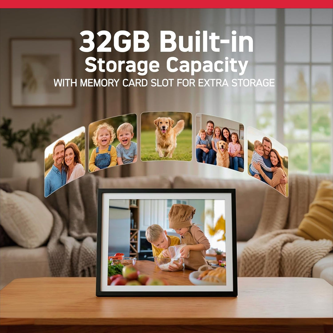 Agfa Photo - Bilderrahmen Realview 17' 17 Zoll mit WLAN, 17 Zoll mit WLAN