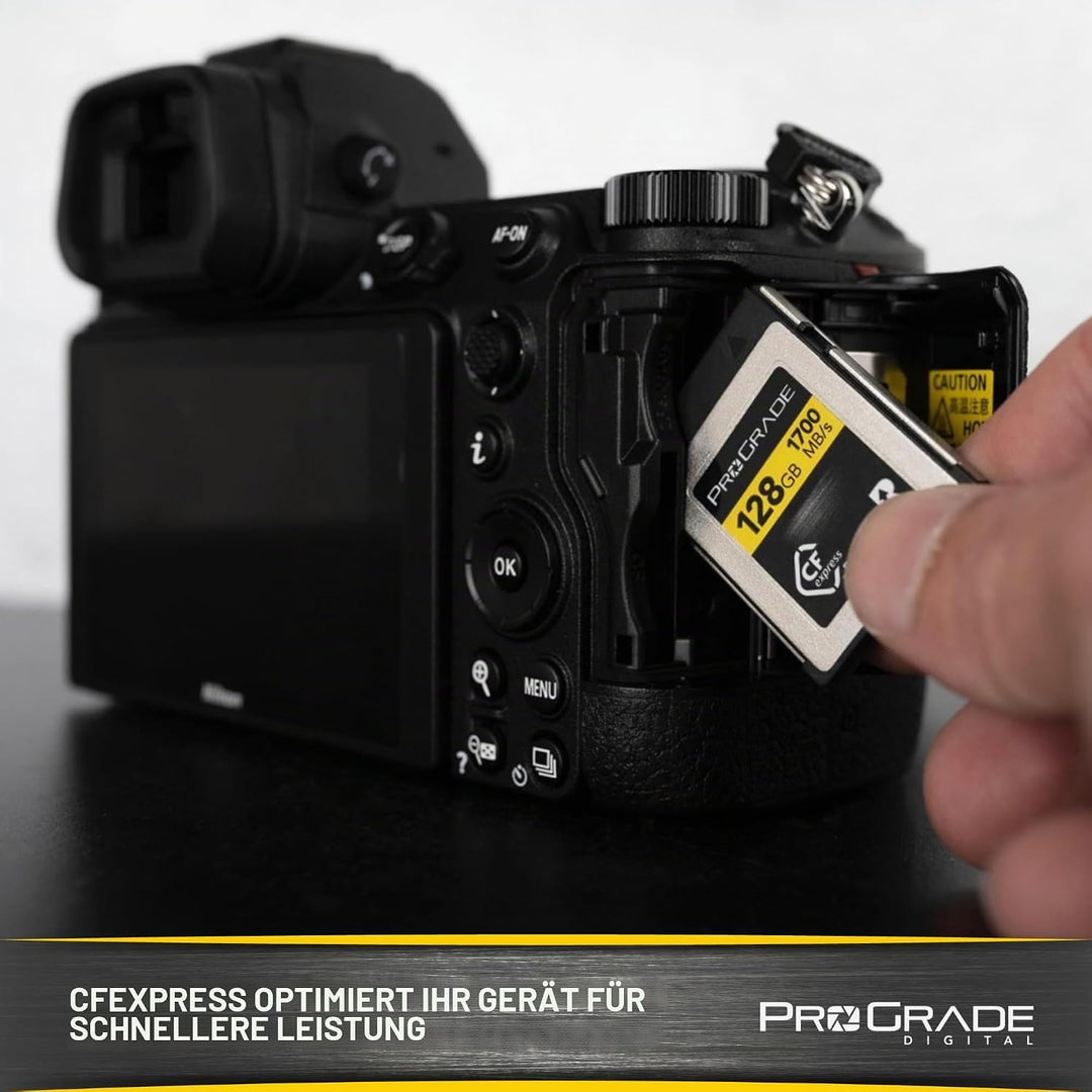 ProGrade Digital 128 GB CFexpress Typ B Speicherkarte (Gold) 128GB, 128GB