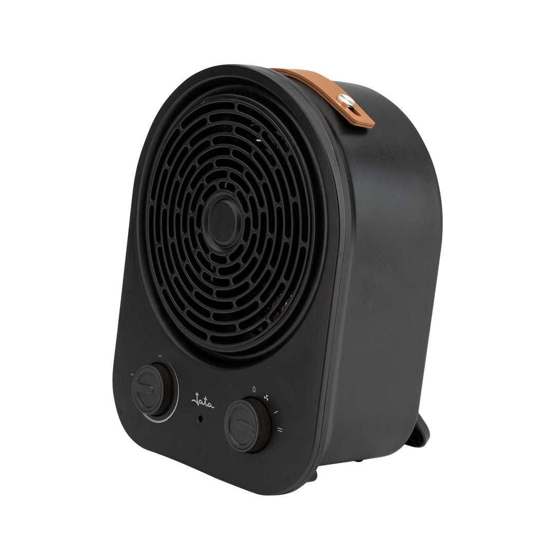JATA JCTV1240 Heizlüfter, niedriger Stromverbrauch, Badheizlüfter, 2000 W, 2 Leistungsstufen, Ventil