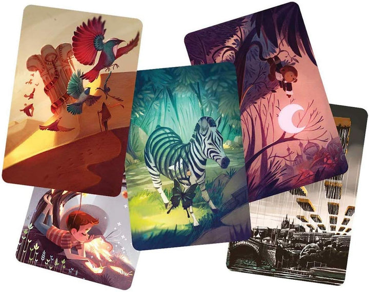 Libellud, Dixit 9 – Anniversary, Erweiterung, Familienspiel, Kartenspiel, 3-8 Spieler, Ab 8+ Jahren,