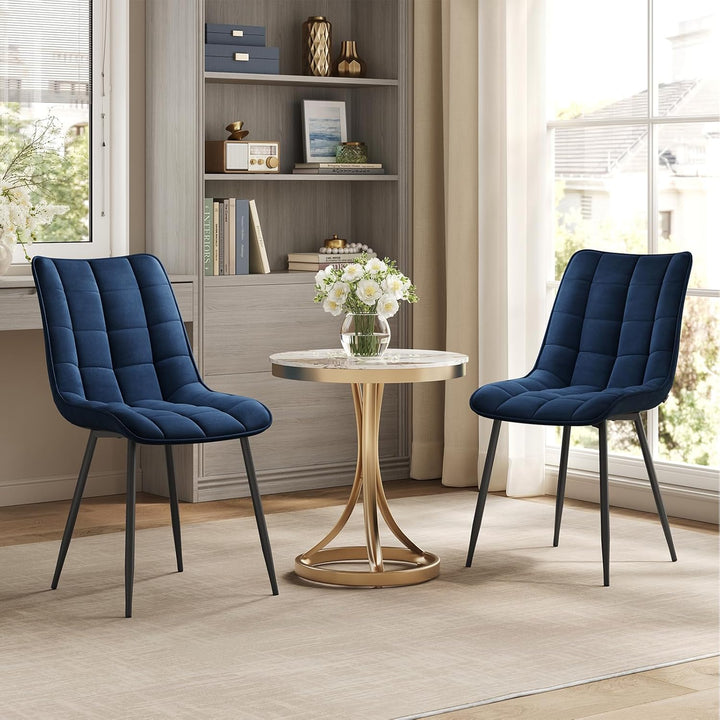 WOLTU 4 x Esszimmerstühle 4er Set Esszimmerstuhl Küchenstuhl Polsterstuhl Design Stuhl mit Rückenleh