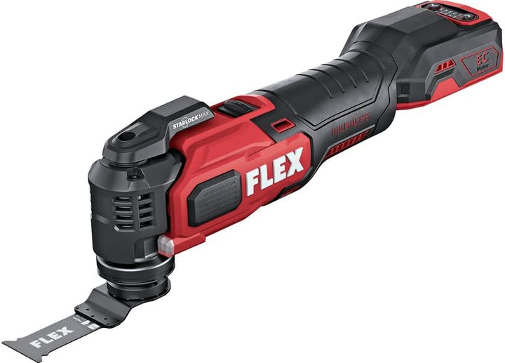 Flex Akku-Multitool MT 18.0-EC /5.0 Set (18 V, inkl. Transportkoffer + 2x Akku 5,0 Ah + Ladegerät, M