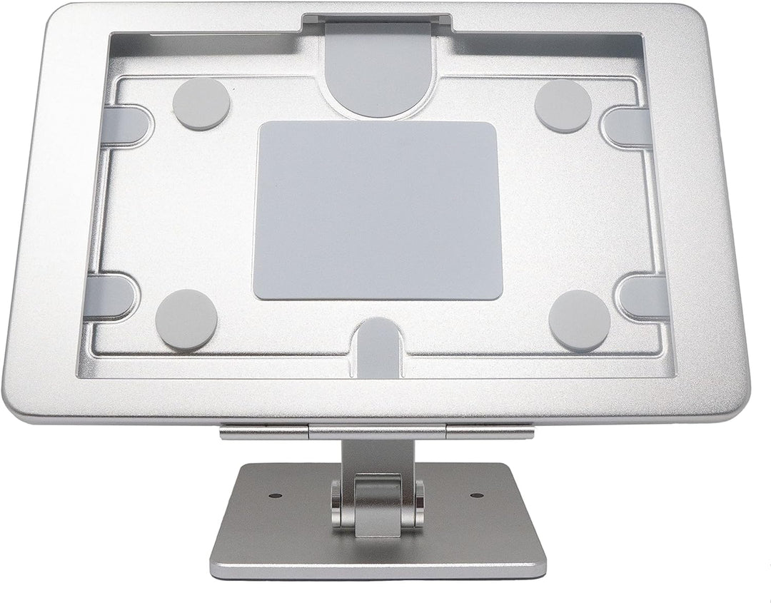System-S Tisch Halterung 360° Ständer abschliessbar für Microsoft Surface Go 2 & 3 in Grau