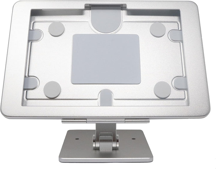 System-S Tisch Halterung 360° Ständer abschliessbar für Microsoft Surface Go 2 & 3 in Grau