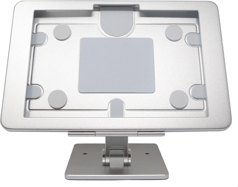 System-S Tisch Halterung 360° Ständer abschliessbar für Microsoft Surface Go 2 & 3 in Grau