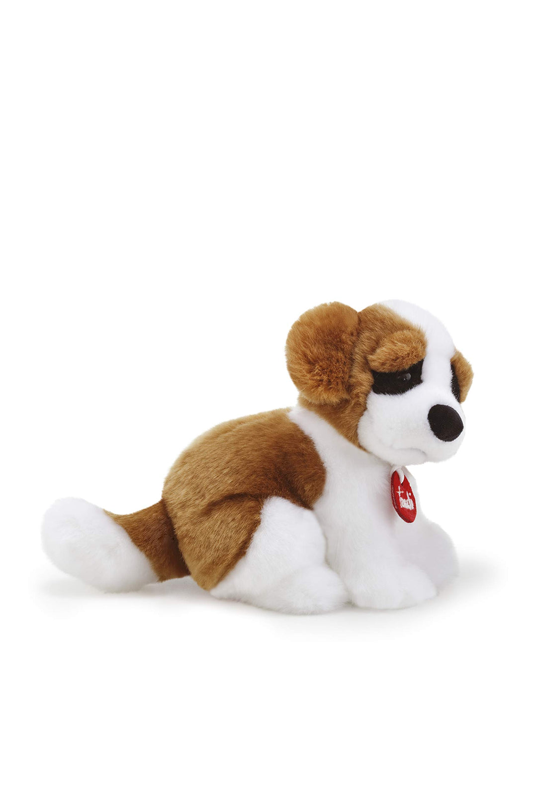 trudi 22325 San Bernardo Klassik Plüschhund Bernhardiner Bob ca. 20 cm, Grösse S, hochwertiges Stoff