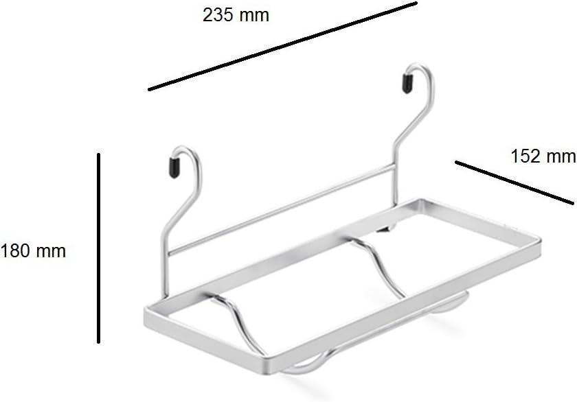 KESSEBÖHMER Linero 16 mm Papierrollenhalter/ Relingsysteme / Chrom