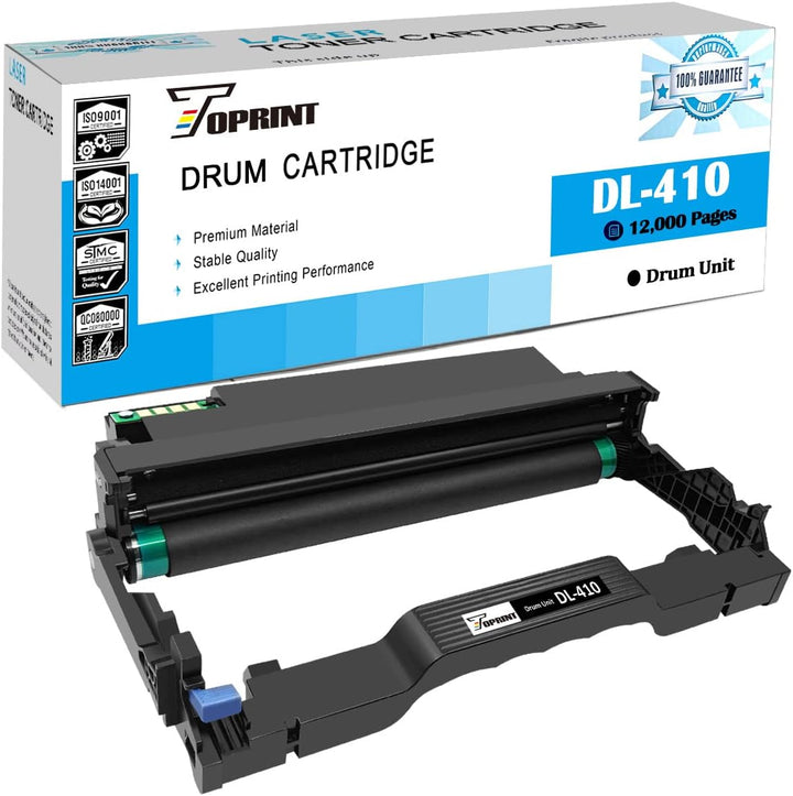TOPRINT Kompatible Trommeleinheit Bildtrommel DL-410 (DL410, DL 410) 12000 Seiten für Printer P3018D