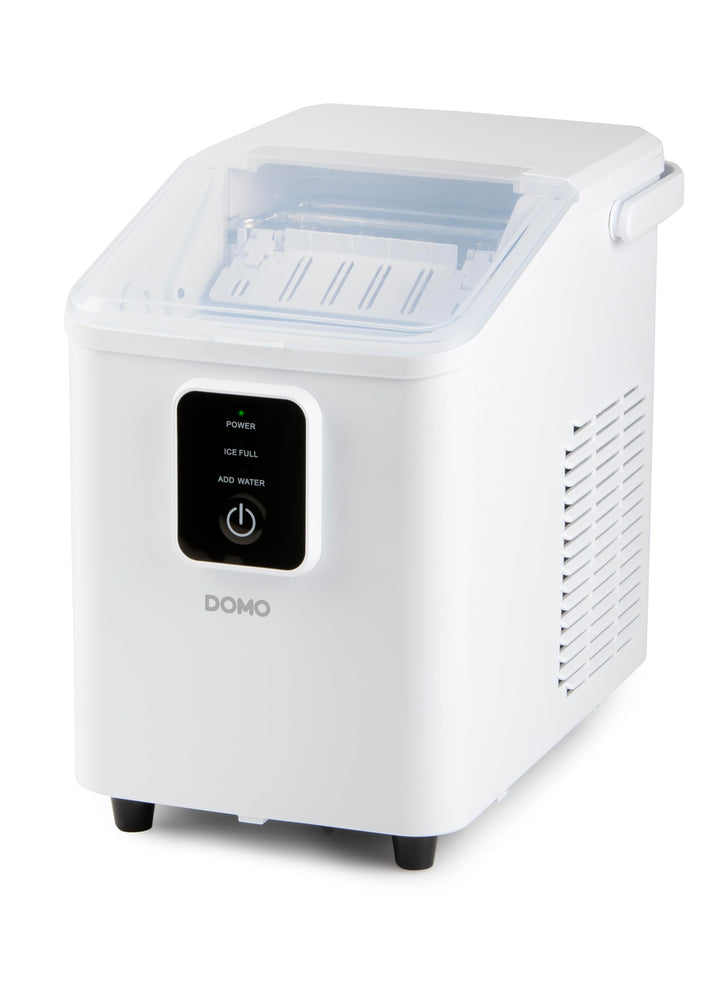 DOMO DO9292IB Eiswürfelmaschine – Eiswürfelbereiter mit Eisschaufel – 0,8 l – 9 Eiswürfel in 8 Minut