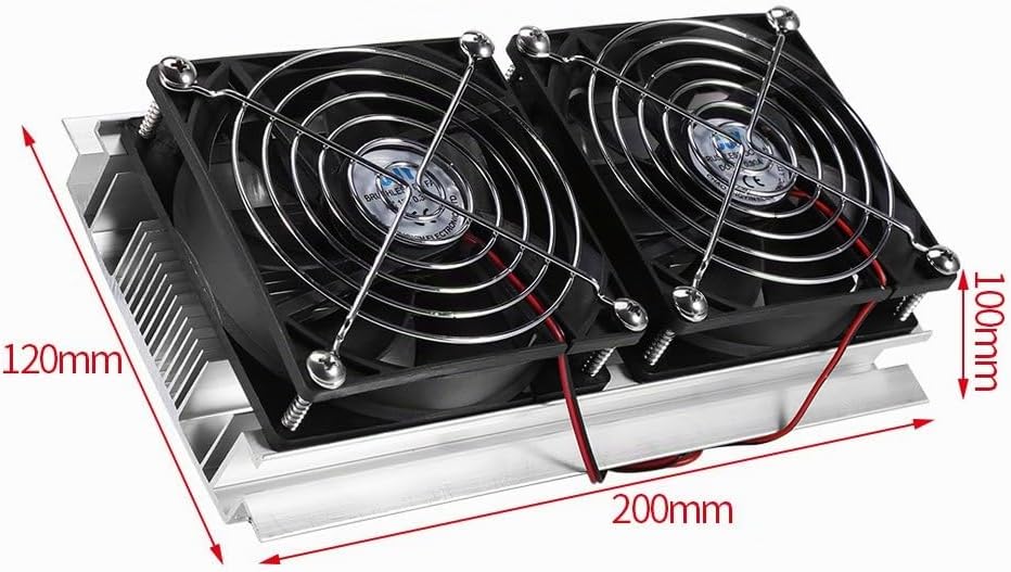 Thermoelektrisches Kühlvorrichtung Peltier-Kühlsystem Halbleiterkühlungs TEC1-12706 mit zwei Kernen