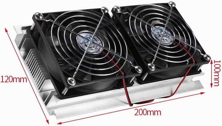 Thermoelektrisches Kühlvorrichtung Peltier-Kühlsystem Halbleiterkühlungs TEC1-12706 mit zwei Kernen