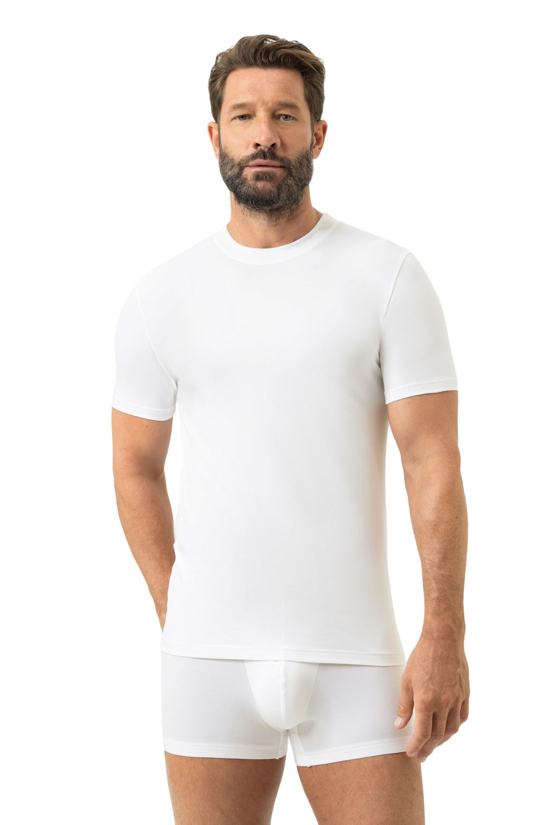 Mey Herren-Unterhemd, 1/2-Arm "Dry Cotton" weiss Grösse 7