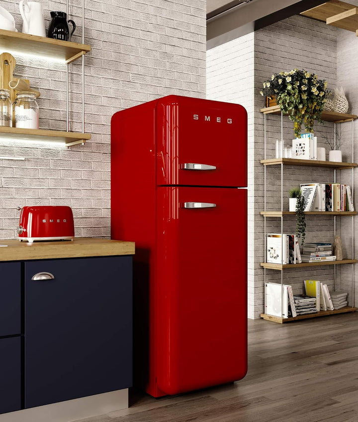 Smeg TSF01RDEU Toaster 2 Scheiben, rot