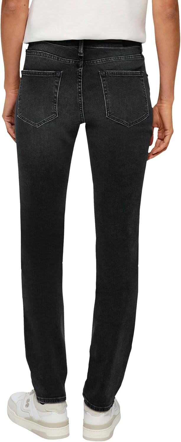 s.Oliver Jeans Betsy/Slim Fit/Mid Rise/Slim Leg/Baumwollstretch 32W / 32L Grey/Black, 32W / 32L Grey