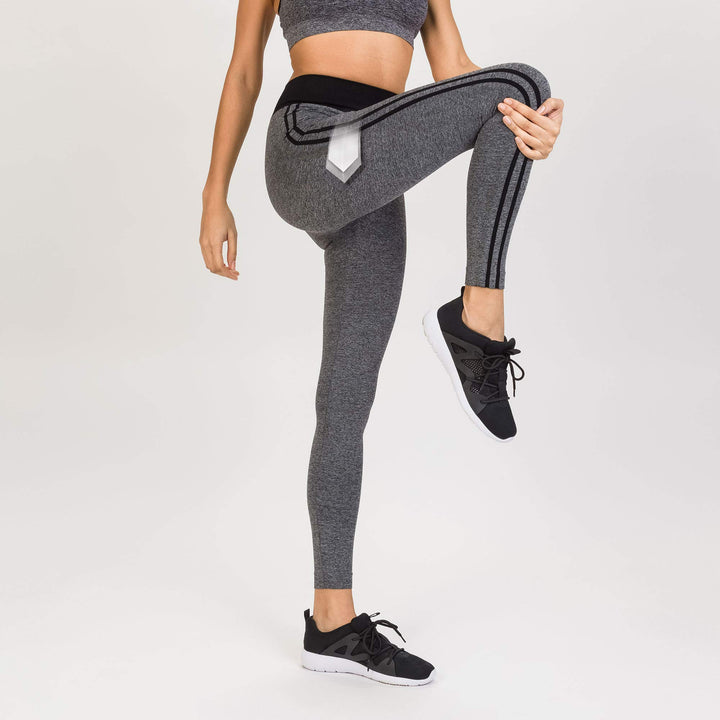 Boostershape Damen Amincissant Leggings FR : Einheitsgrösse (Taille Fabricant : L/XL) Schwarz, FR :