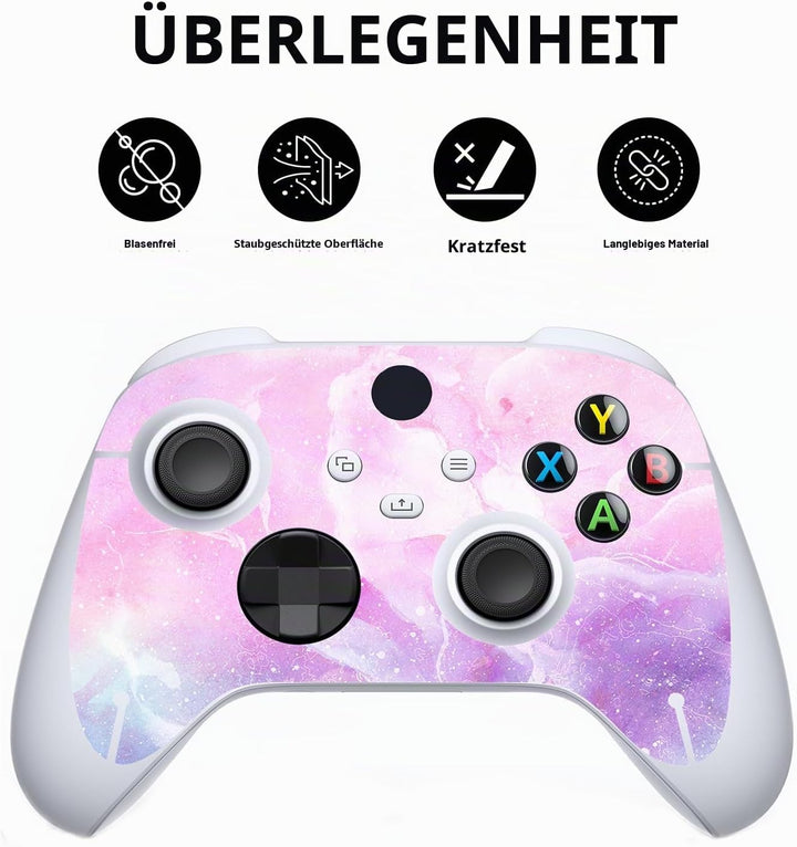 PlayVital Skin für Xbox Series S, Aufkleber Vinyl-Skins Schutzfolie Wrap Abziehbild Abdeckung Sticke