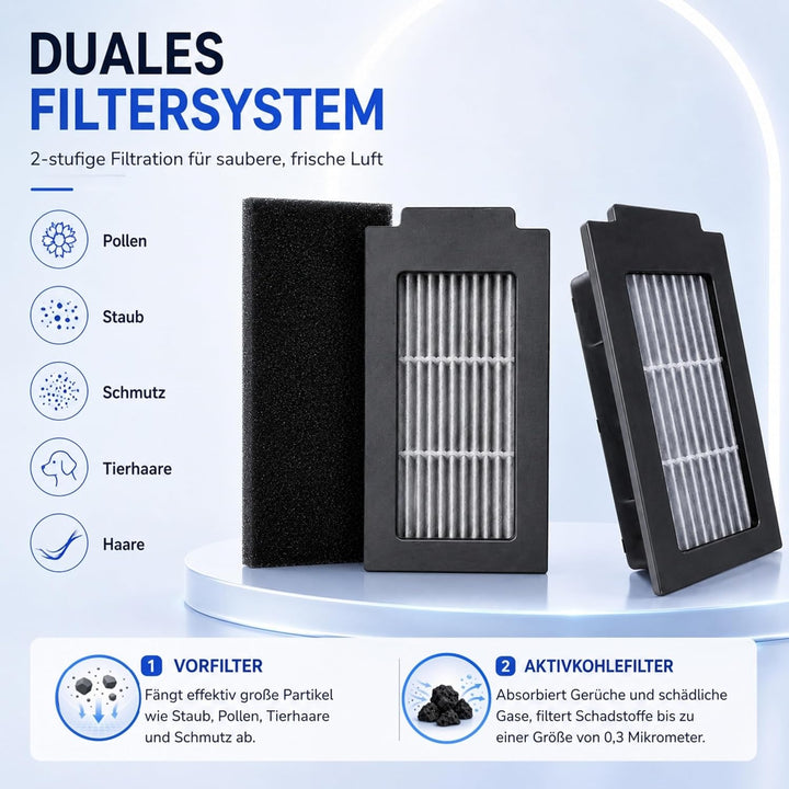 25 Stück Zubehörset für Ecovacs Deebot T50 Omni/T50 Pro Omni/T50 Pro Gen 2/T50 Omni Gen2 Saugroboter