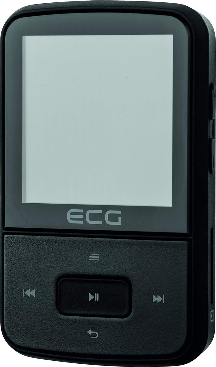 ECG PMP 30 8GB Black MP3/MP4-Player – Speicher 8 GB; 30 Vorwahlen für FM-Sender; MP3 von der Micro S
