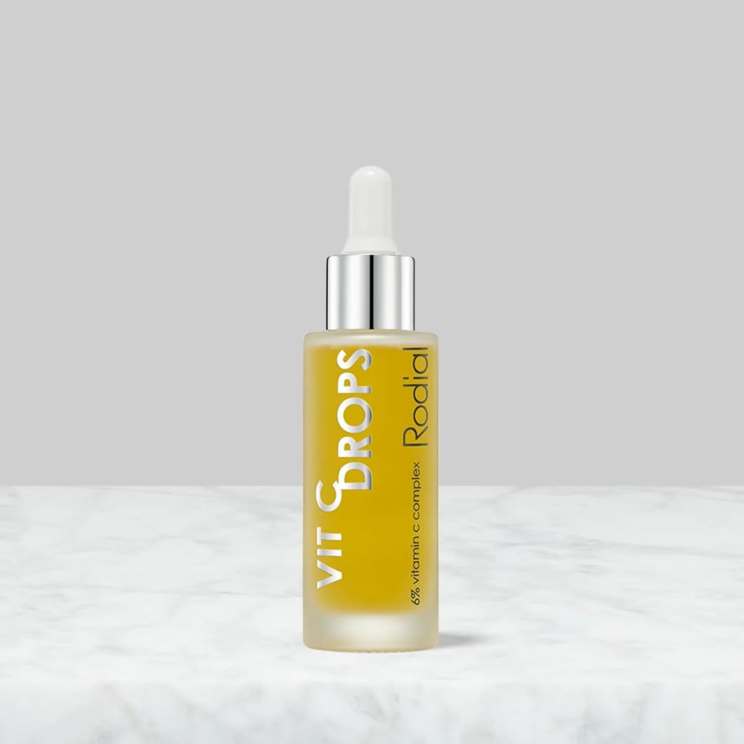 Rodial Vit C Booster Drops 31 ml, Aufhellen und Erneuern, erfrischendes, leichtes Vitamin C Gesichts