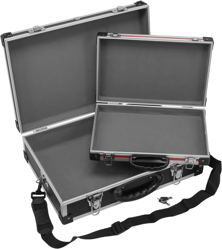 anndora® Werkzeugkoffer leer 2 Koffer - nestbar Set gross klein, Set gross klein