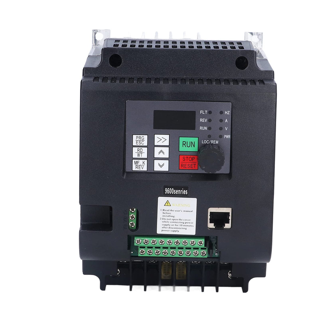 Frequenzumrichter, einphasig 220 V bis 3 Phasen 380 V, 5,5 kW, Frequenzumrichter, mehrstufig einstel