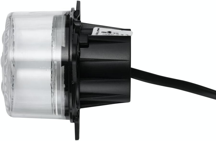 HELLA - Schlussleuchte - LED - 24V - Anbau - Lichtscheibenfarbe: glasklar - Kabel: 500mm - Stecker: