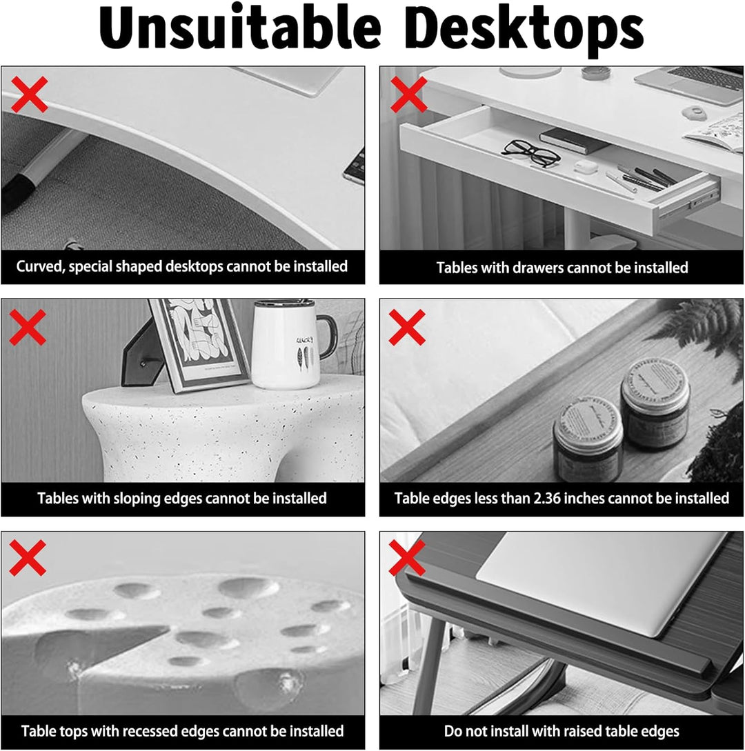 Ergonomische Verstellbare Armauflage, 90° Faltbare & 180° Drehbare Armauflage Schreibtisch Extender,
