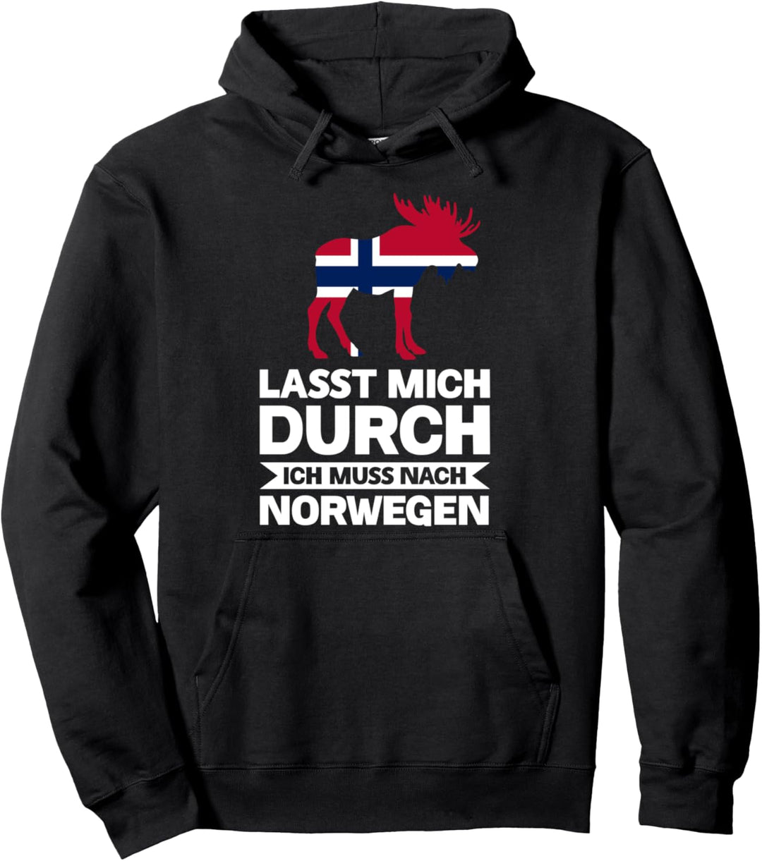 Lass mich durch Ich muss nach Norwegen Norwegen Reisen Pullover Hoodie