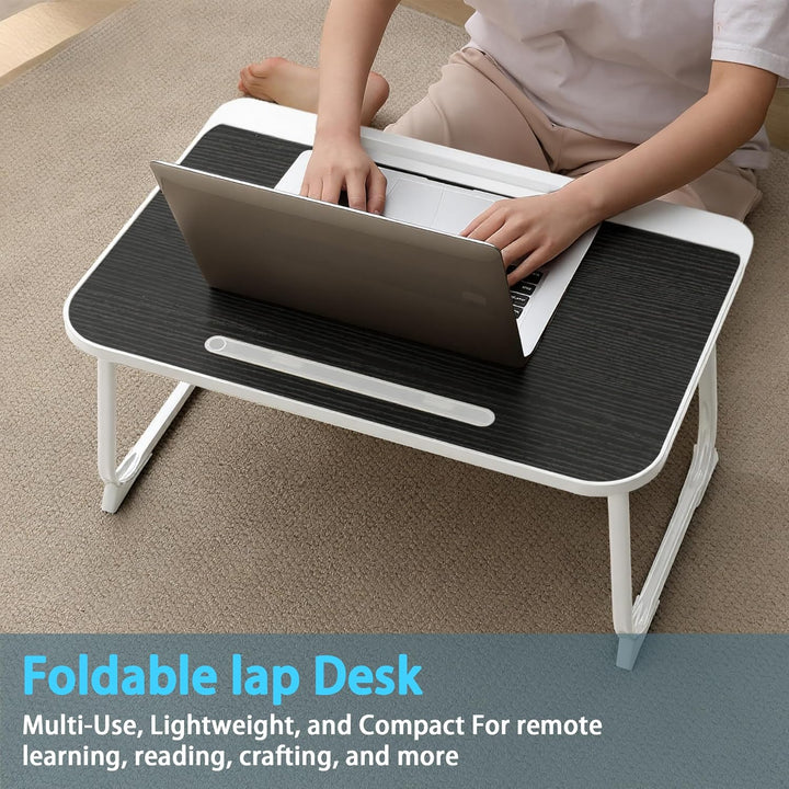 Laptop Bett Schreibtisch, Laptoptisch für Frühstück im Bett, Arbeit, Homeoffice, Laptopständer für S