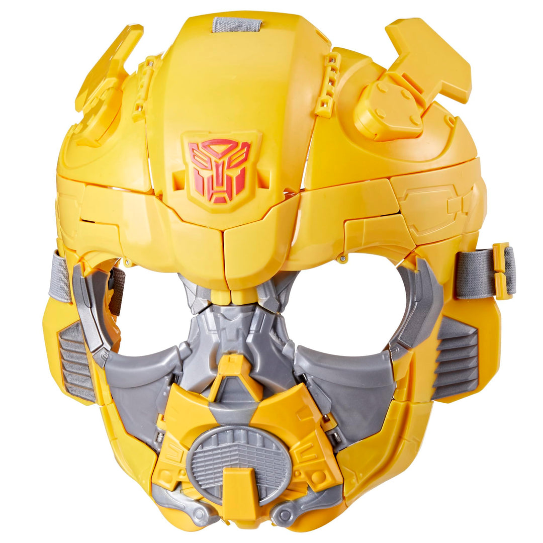 Transformers One 2-in-1 Bumblebee B-127 Maske und Action-Figur, verwandelbar in 15 Schritten, Rollen