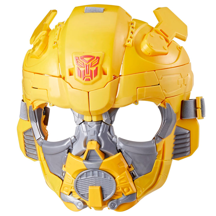Transformers One 2-in-1 Bumblebee B-127 Maske und Action-Figur, verwandelbar in 15 Schritten, Rollen
