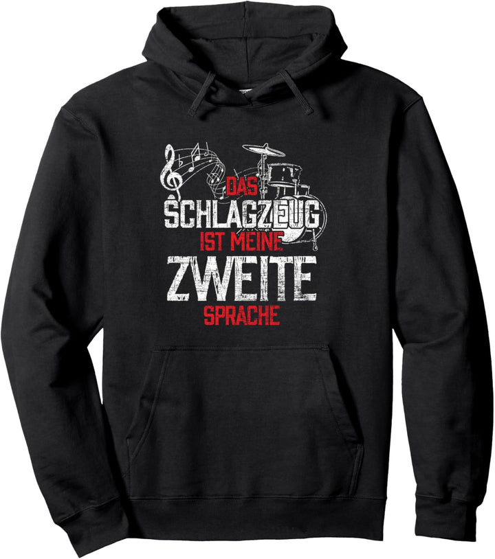Schlagzeuger Lustiger Spruch Geschenk Drummer Schlagzeug Pullover Hoodie