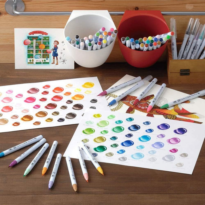 Kuretake Zig Clean Color Real Brush (36 Colors) 36 Stück (1er Pack), 36 Stück (1er Pack)