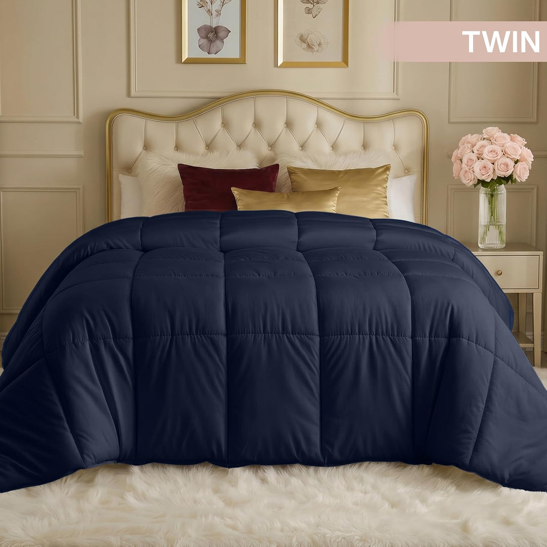 Utopia Bedding All Season 250 GSM Comforter - Soft Down Alternative Comforter - Plush Siliconized Fi