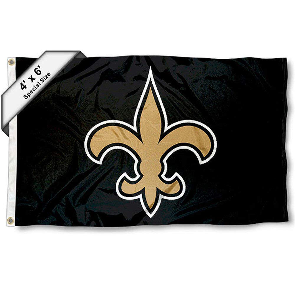 New Orleans Saints Grosse Flagge 4 x 6 Füsse Banner