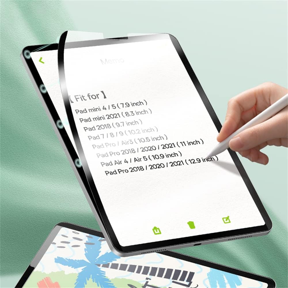 Paper-Feel Pro (4. Gen, magnetisch) für Microsoft Suface Go 4, 3 & 2 - Matte TPU-Folie zum Schreiben