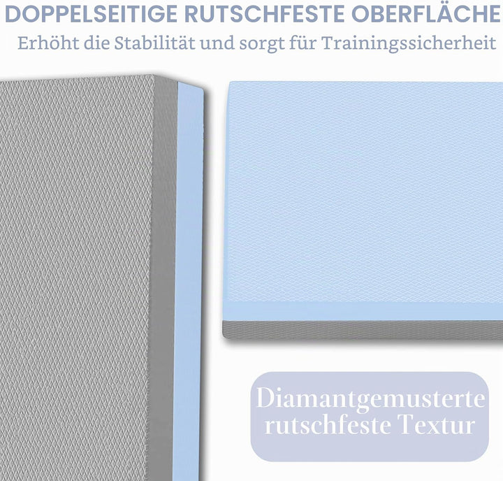 Balance Pad 2er-Sets, 40x33cm Balancekissen Rutschfest, Balance Pad Pferd für Gleichgewicht, Stabili